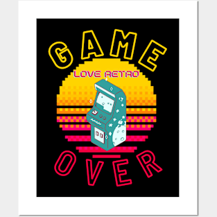 Game Over Posters and Art